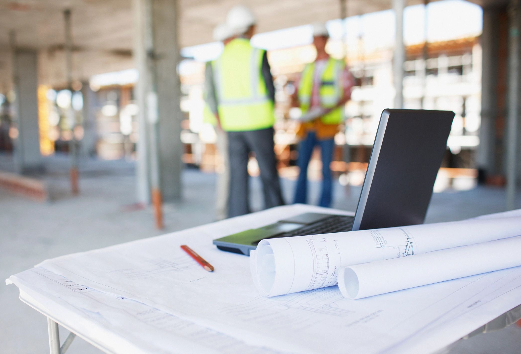 infrastructure construction project timeline engineering blueprint