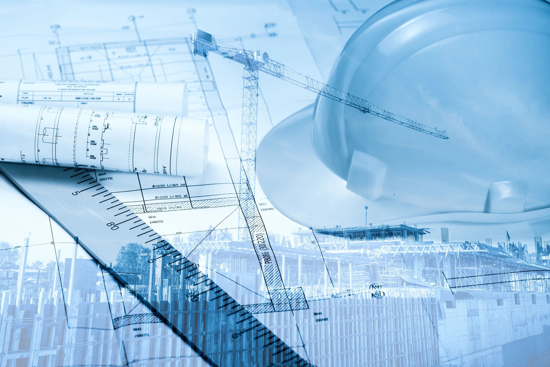 infrastructure construction project timeline engineering blueprint